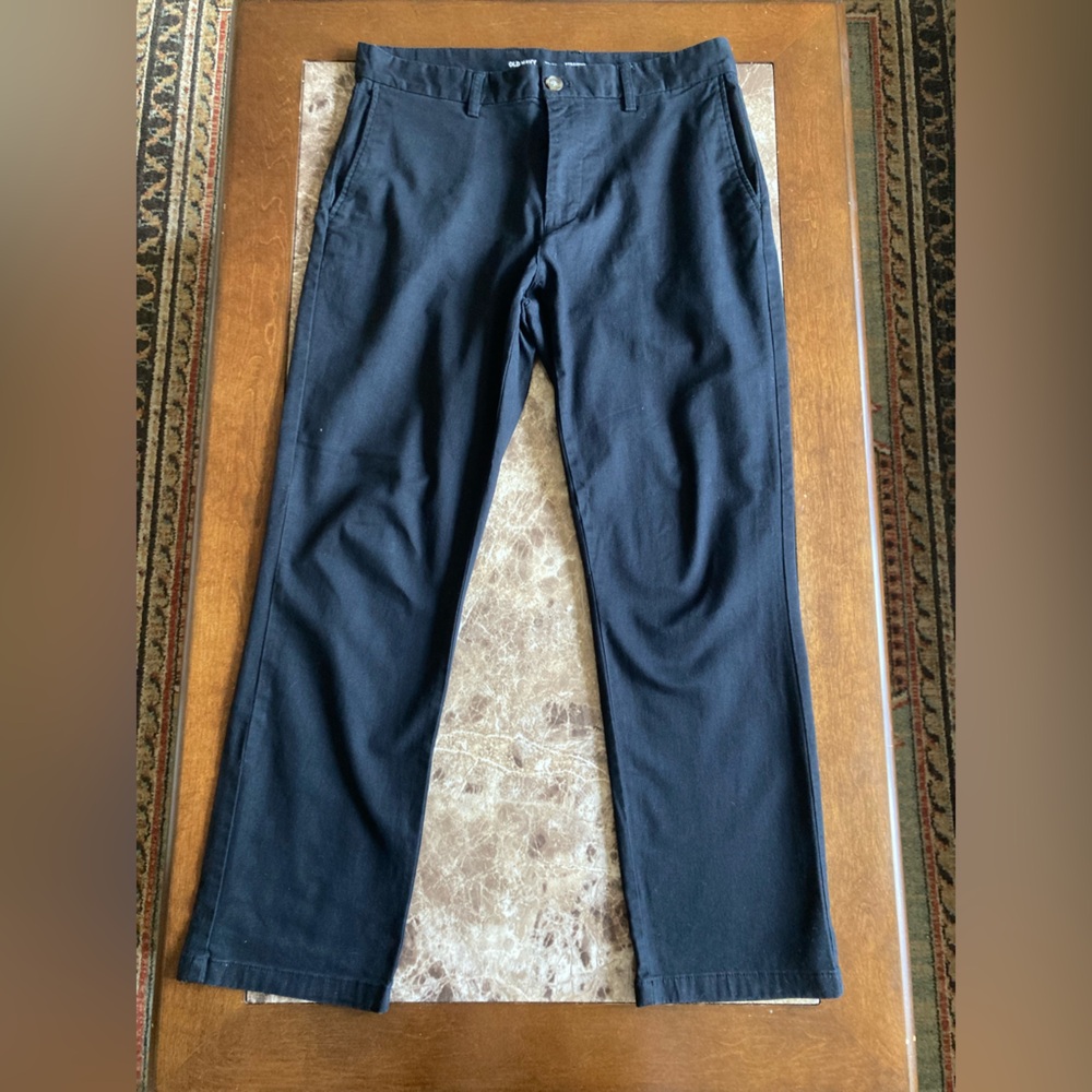 Old Navy Men's Black Chinos